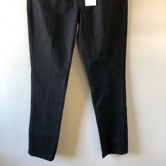 Frame Black Le Italien High Waist Straight Leg Jeans 28 - Picture 7 of 13